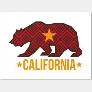 Republic of California Bear Posters and Art